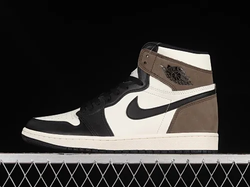All categories Air Jordan Jordan series basketball shoes Air Jordan 1 High LJR version Air Jordan 1 High OG "Dark Mocha" AJ1 Joe 1 small barb 555088-105